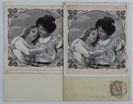 Art Nouveau, couple holding hands, varieties, french publisher   (2)