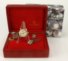 Rolex Oyster Perpetual Datejust 26 stainless steel and gold cased ladies wristwatch, ref. 79173,