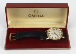 Gents stainless steel and gold cased Omega Constellation automatic wristwatch, ref. 168018,