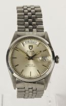 Tudor Oyster Prince Day-Date stainless steel cased gents wristwatch, ref. 94500, serial. 986385,