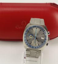 Omega Seamaster 'Blue Jedi' stainless steel cased automatic gents wristwatch, ref. 176.007, serial