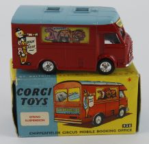 Corgi Toys, no. 426 'Chipperfields Circus Mobile Booking Office', contained in original box