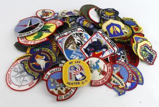 Aviation interest. A collection of approximately seventy-five aviation cloth badges (incl.