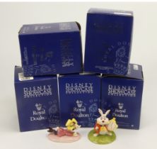 Disney Showcase Collection. Five boxed Disney Showcase Collection figures, most with certficate,