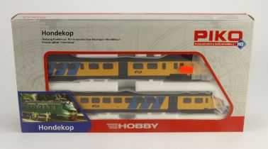 Piko boxed HO gauge Dutch Hondecop Class 2 Part EMU set (57522)