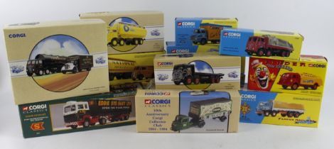 Corgi / Corgi Classics. Fourteen boxed Corgi / Corgi Classics models, including Famous Hauliers,