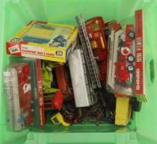 Diecast / Lead. A collection of various diecast and lead toy vehicles, animals, figures cowboys &