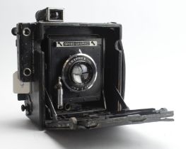 Folmer Graflex Graphex Spees Graphic camera with a Graflex Optar 1/4.5 lens (no. 324330), untested