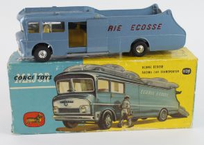 Corgi Major Toys, no. 1126 'Ecurie Ecosse Racing Car Transporter', with card inserts, contained in