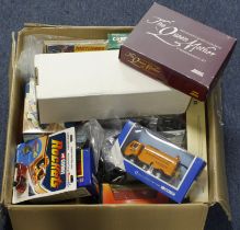 Diecast. A collection of over twenty boxed diecast models, including Corgi, Exclusive First