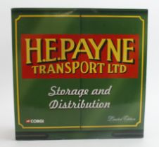 Corgi Limited Edition 'H. E. Payne Transport Ltd' set (CC99147), contained in original box