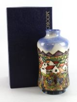 Moorcroft Pottery 'Andalucia' pattern vase (circa 1997), designed by Beverley Wilkes, makers marks