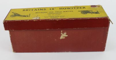 Britains 18" Howitzer (no. 2107), contained in original box (sold as seen)