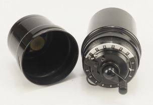 Curta calculator 'System Curt Herzstark', contained in original canister (working at time of