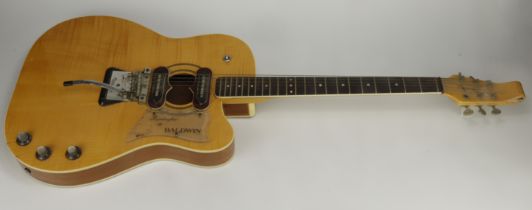 Baldwin Virginian electric guitar, circa late 1960s, some damage around neck, in need of