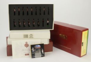 Britains. Four boxed Britains soldier sets, comprising Royal Air Force Band (41151); Grenadier