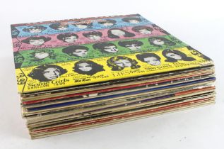 Rolling Stones. A group of Sixteen vinyl LP records by the Rolling Stones, titles include Sticky