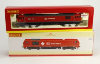 Hornby. Two boxed Hornby OO gauge locomotives, comprising DB Schenker Class 67 Keith Heller (R3039);