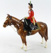 Beswick 'HM Queen Elizabeth II mounted on 'Imperial' Trooping the Colour 1957' figure (no. 1546),