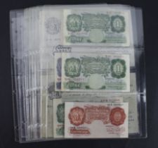 Bank of England (31), a good collection from Mahon to Gill, 10 Shillings to 50 Pounds, Mahon 1