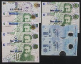 Northern Ireland, Northern Bank Limited (9), a collection of high grade notes comprising 20 Pounds