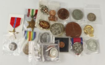 GB & World Medals, Fantasies, Repros etc (36) 19th-20thC assortment, a few silver. Noted official