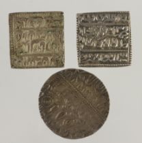 Indian silver tokens (3): Northern India Ramatanka d.28mm, seems earlier and higher quality than