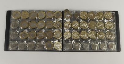 GB & World coin, an album full of material, mostly GB decimal commemorative 50p's and £2 coins.