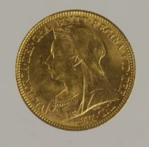 Half Sovereign 1900 EF