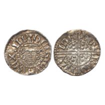 Henry III Long Cross silver Penny, HENRI ON LVNDE (London Mint), Class 3c, S.1364, 1.43g, EF