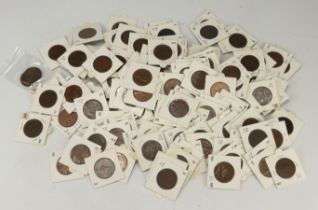 Australia Pennies (136) predecimal collection/stock, mixed grade, lustre noted; plus 2x reproduction