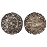 Anglo-Saxon: Aethelred II silver Penny, Long Cross type, Norwich mint, moneyer Svertingr: SVERTIC MO