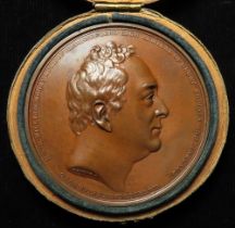 British Commemorative Medal, bronze d.65.5mm: Duke of Clarence, Lord High Admiral 1827 (medal) by J.