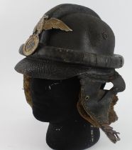 Early 1930’s Pattern German 3rd Reich NSKK (Transport Corps) Crash Helmet.