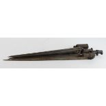 Bayonets collection of five socket bayonets 19th and 20th century examples.
