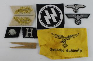 German 3rd Reich Miscellaneous job lot of insignia.