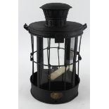 WW1 1916 dated British trench lantern nice clean example all complete came from the Somme France.