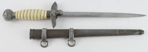 German 3rd Reich 2nd Pattern Luftwaffe Officers Dagger. Produced by wMw Waffen Circa 1937. There