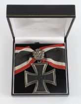 German 3rd Reich Knights cross with oak leaves.