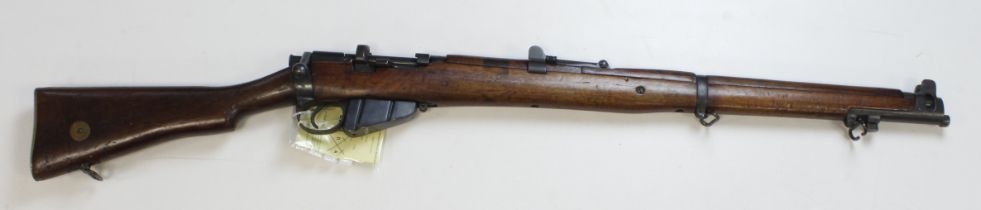 Scarce Great War SMLE Volley Sight service rifle, made in 1915 by the B.S.A.Co, Socket marked "