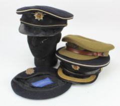 Army Service Corps RASC various Officers WW2 onwards Headwear.