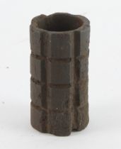 WW1 Batty hand grenade complete with dummy fuse. Inert