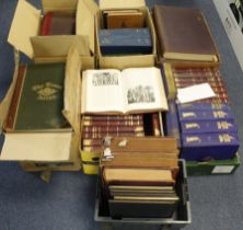 Large quantity of various books, including The Times History of the War volumes, bound volumes of
