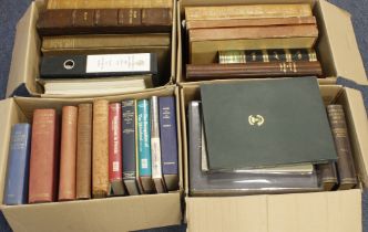 Military interest. Four boxes of mostly Military related books, titles include With The Russian Army