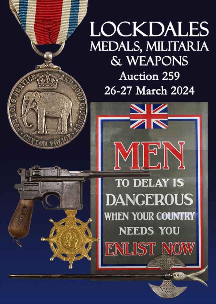 Lockdales: Medals, Militaria & Weapons, Auction 259