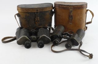 Binoculars. Two cased pairs of binoculars, comprising 'Carl Zeiss Jena Telsexo, 16x40' & 'Stereo