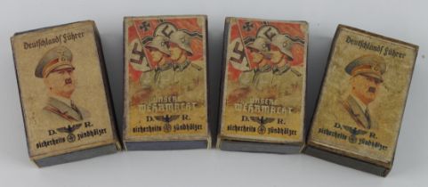 Boxes of German Patriotic Matches. (x4)