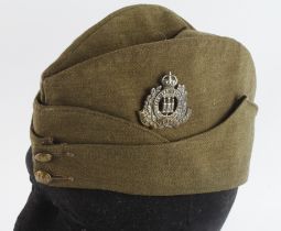 Suffolk Home Guard WW2 side hat with Suffolk hat badge. Nice original untouched example.