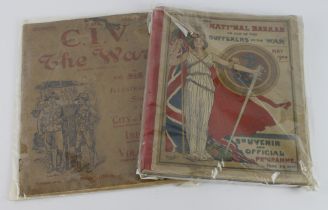 Boer War interest - programme 'The National Bazaar in Air of the Sufferers by the War May 1900', and