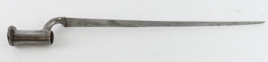 Bayonet 1842 pattern Lovells socket bayonet.